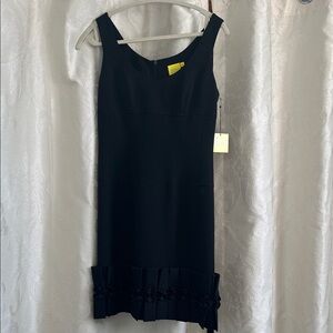 Chic Black Sleeveless Mini Dress